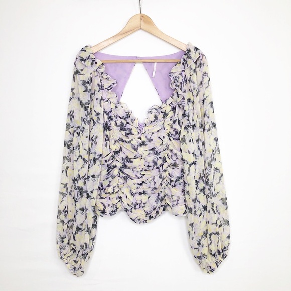 Free people Mabel structured floral blouse - Picture 11 of 13